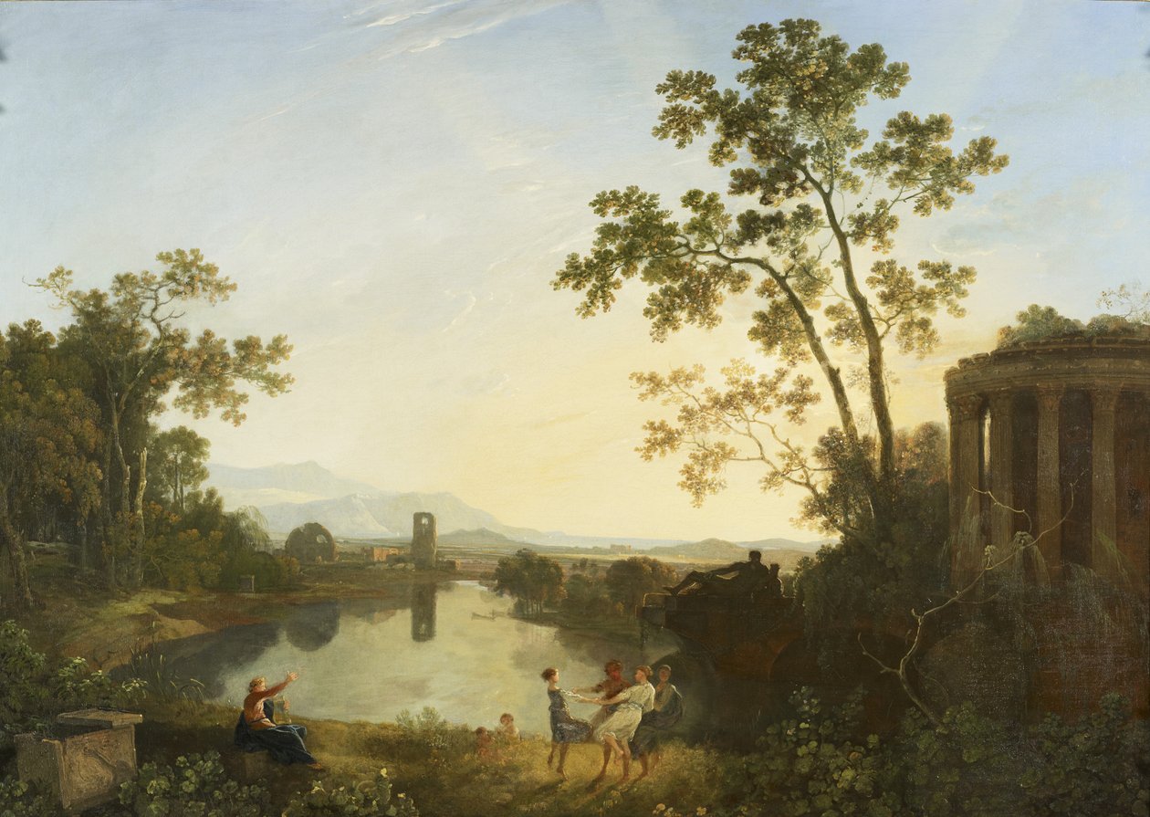 Apollo And The Seasons (óleo sobre tela) de Richard Wilson