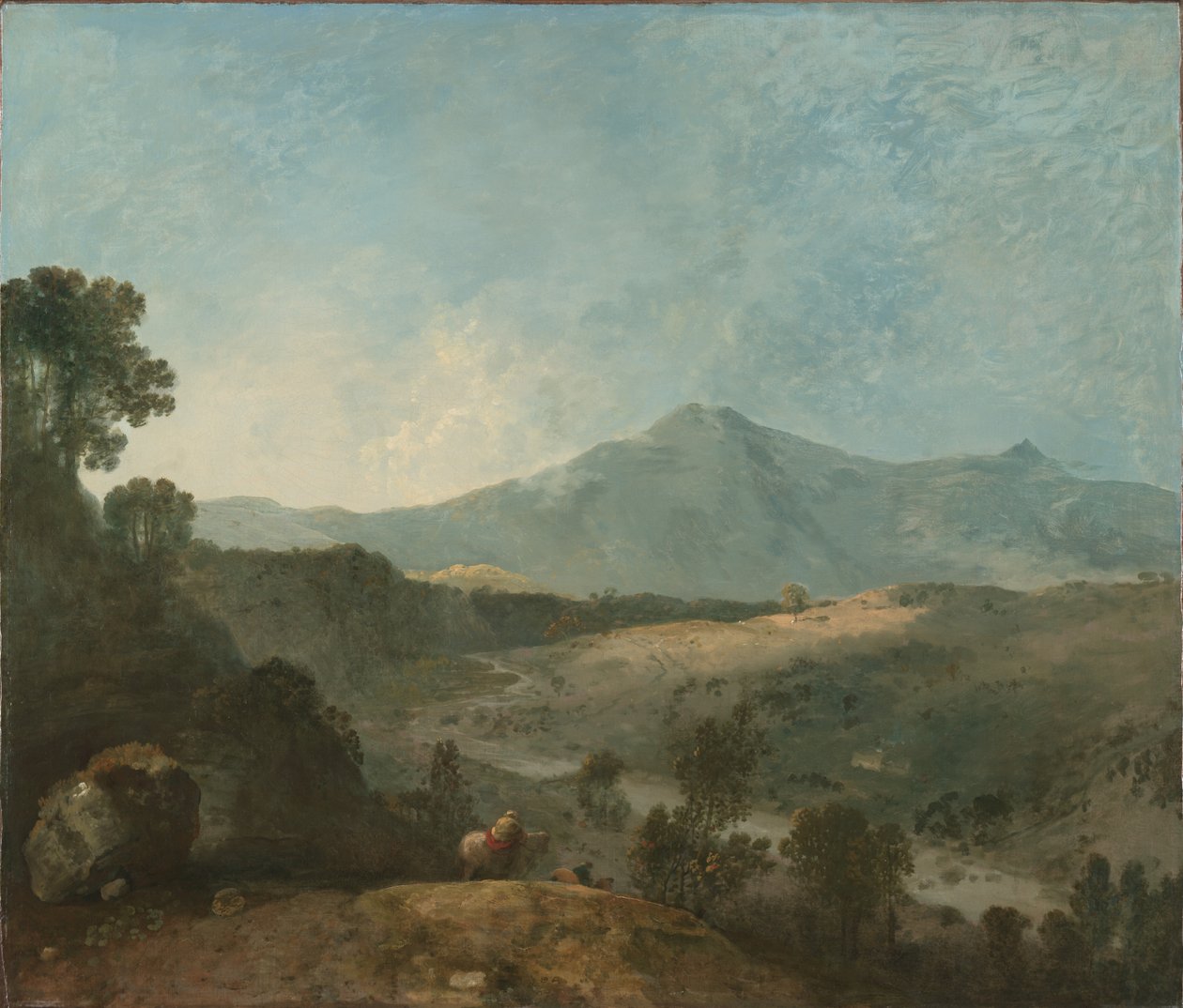Cader Idris, com o rio Mawddach de Richard Wilson