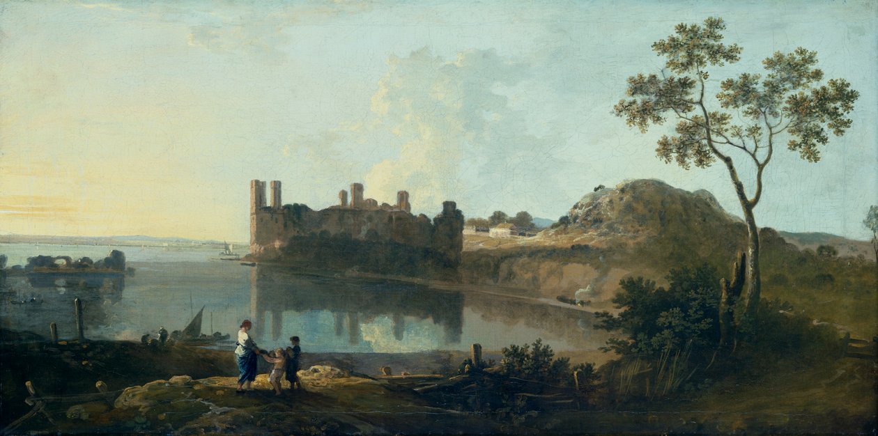 "Castelo de Caernarvon", 1733-1782 de Richard Wilson