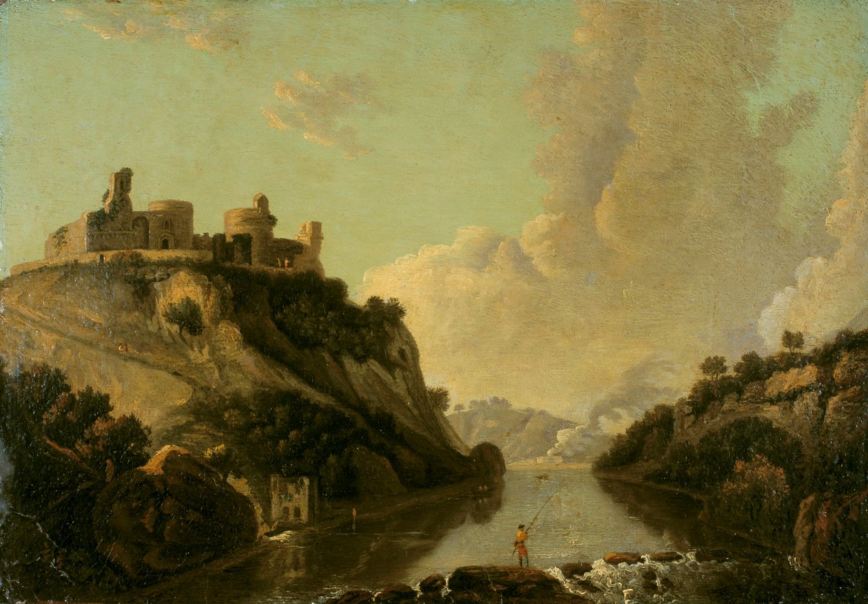 Castelo Cilgerran, c1730-1780. de Richard Wilson
