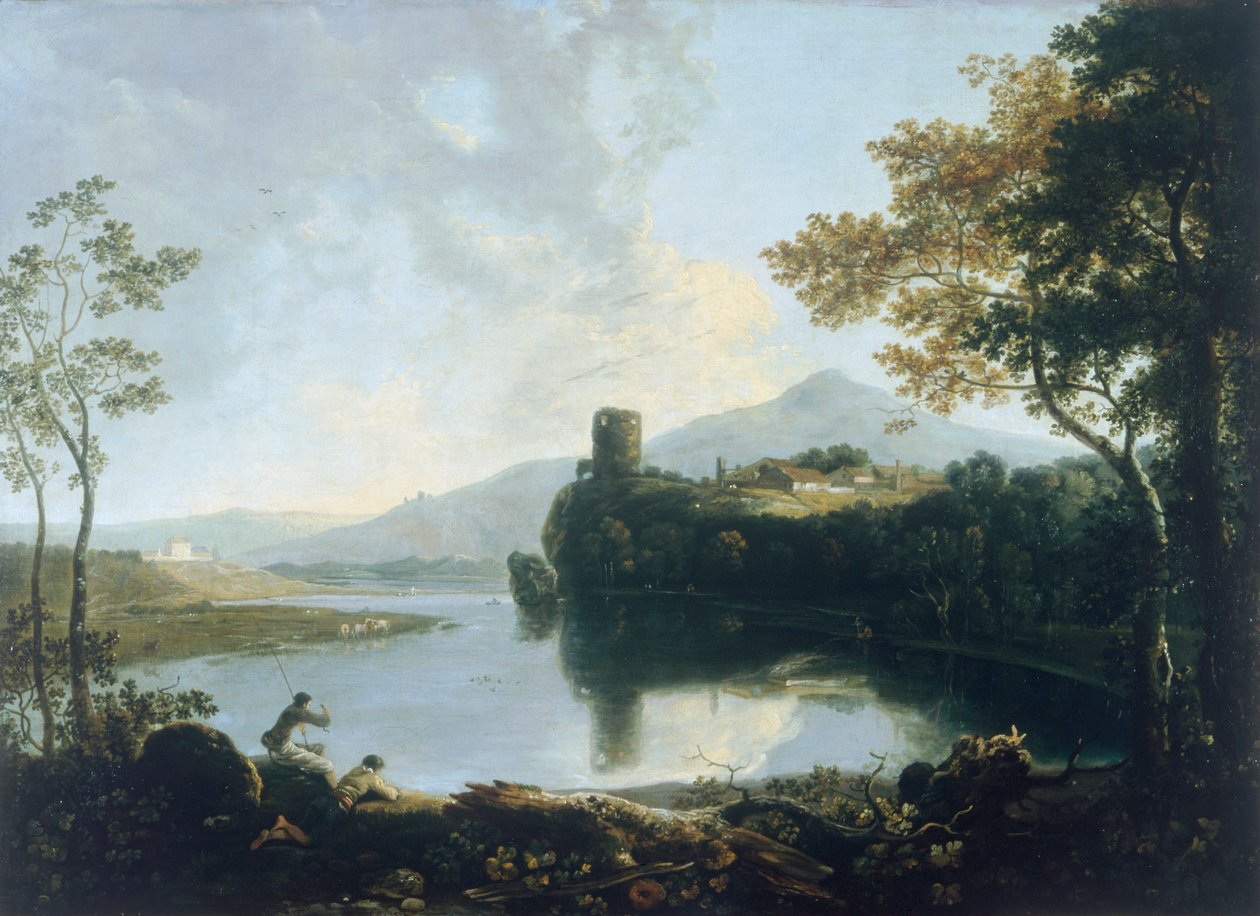"Castelo Dolbadarn", 1733-1782. de Richard Wilson