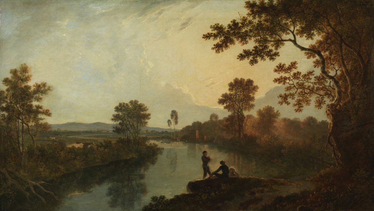 River Dee, c.1760 (óleo sobre tela) de Richard Wilson