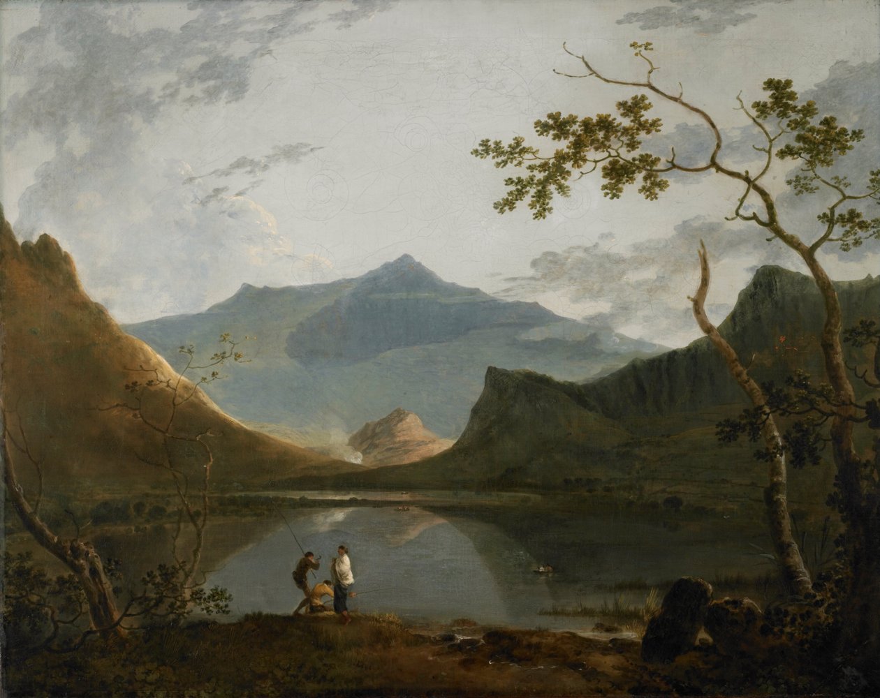 O Snowdon visto de Llyn Nantlle  de Richard Wilson