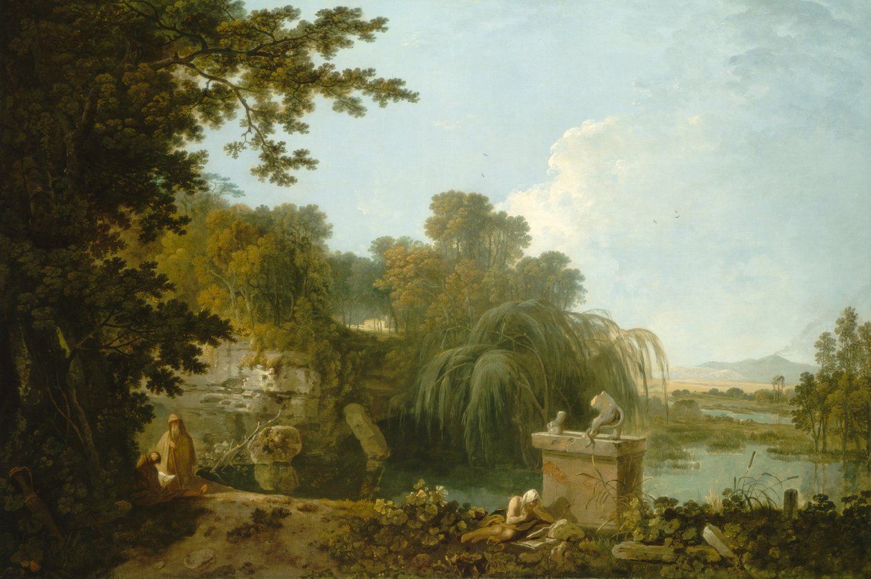 Solidão, c. 17621770. de Richard Wilson