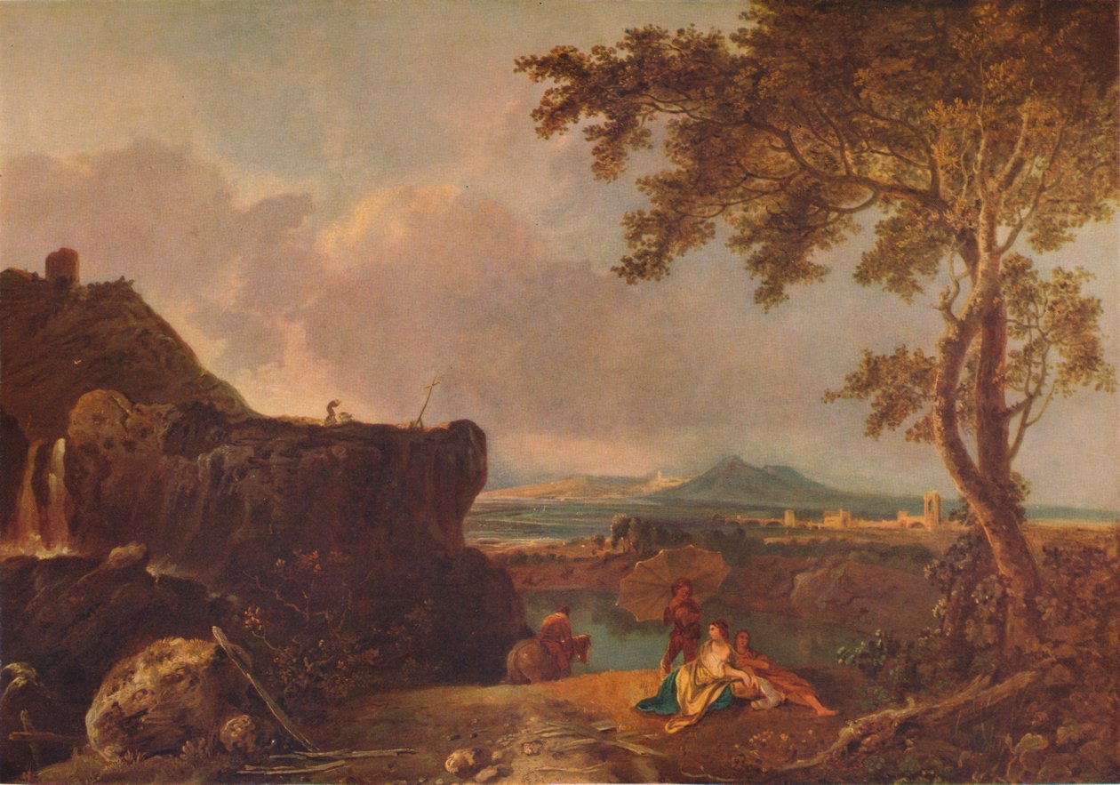 Monge Branco II, c1775, 1938 de Richard Wilson