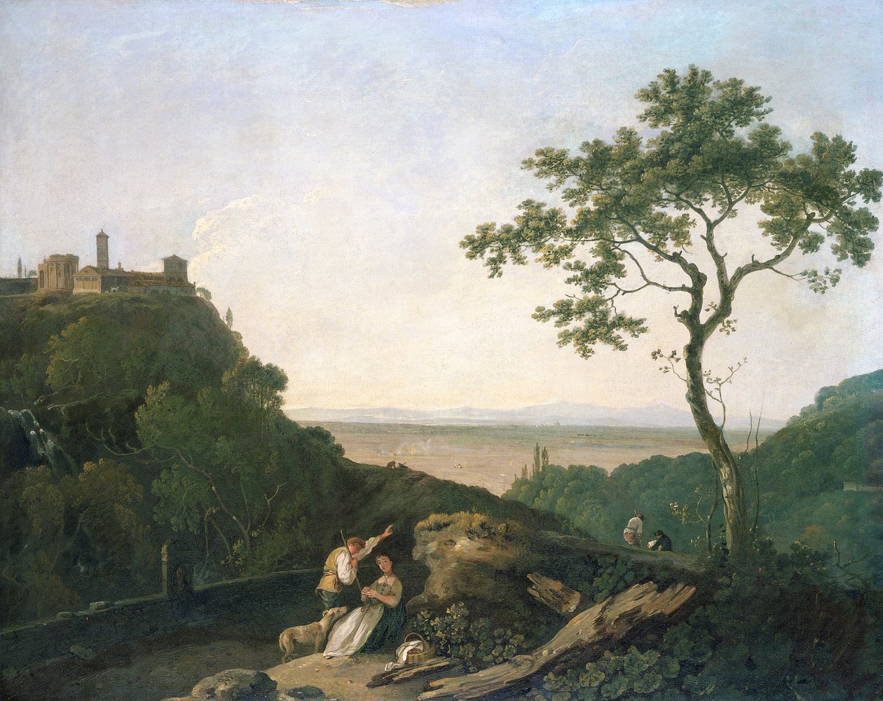 Veja em Tivoli, c1765-1770. de Richard Wilson