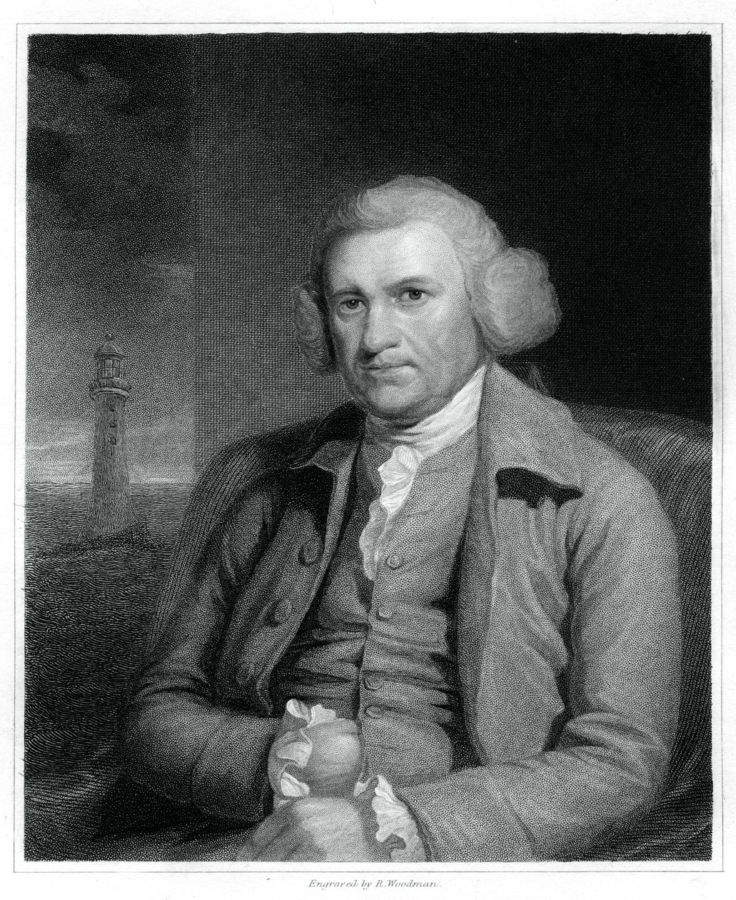 John Smeaton, engenheiro civil inglês, 1833. de Richard Woodman