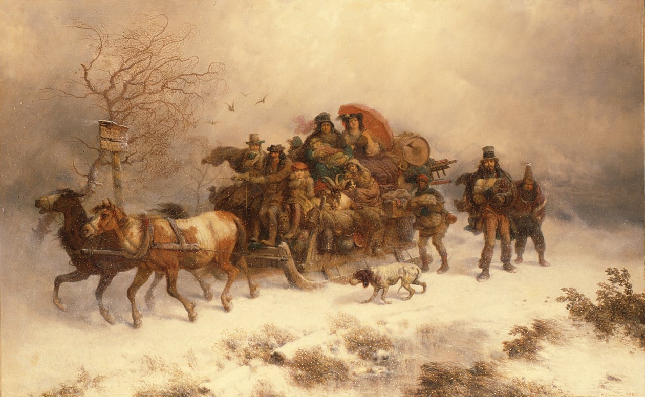 A viagem de regresso a casa, século XIX de Richard Zimmerman