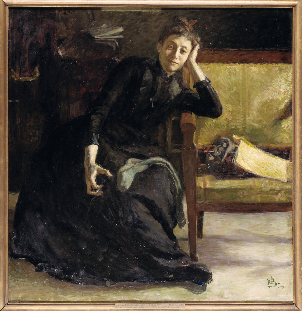 A Artista Eva Bonnier de Rickard Bergh