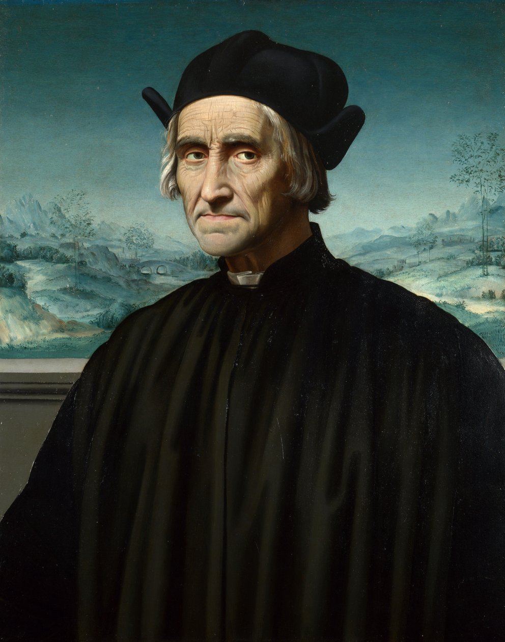Retrato de Girolamo Benivieni de Ridolfo del Ghirlandaio