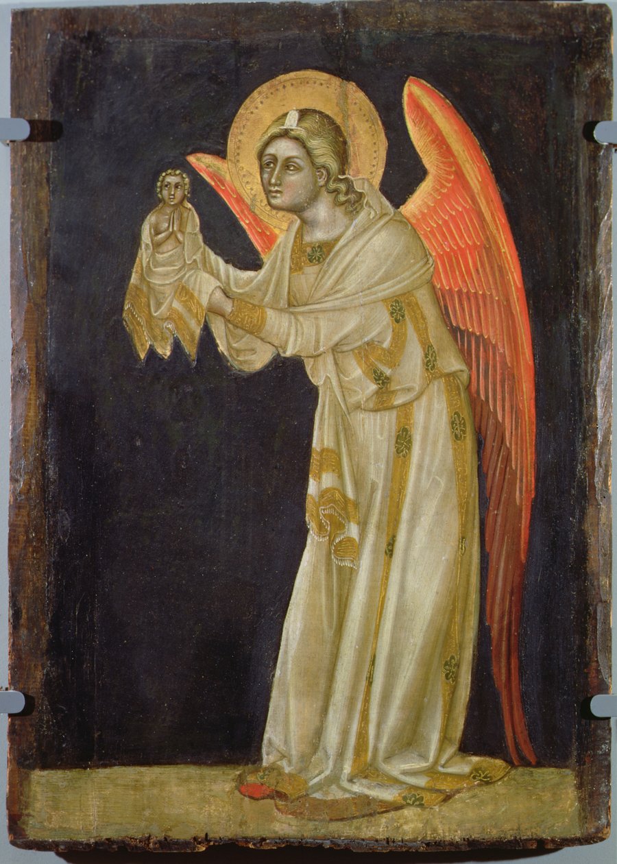 Anjo Apresentando uma Alma, c.1348-54 de Ridolfo di Arpo Guariento