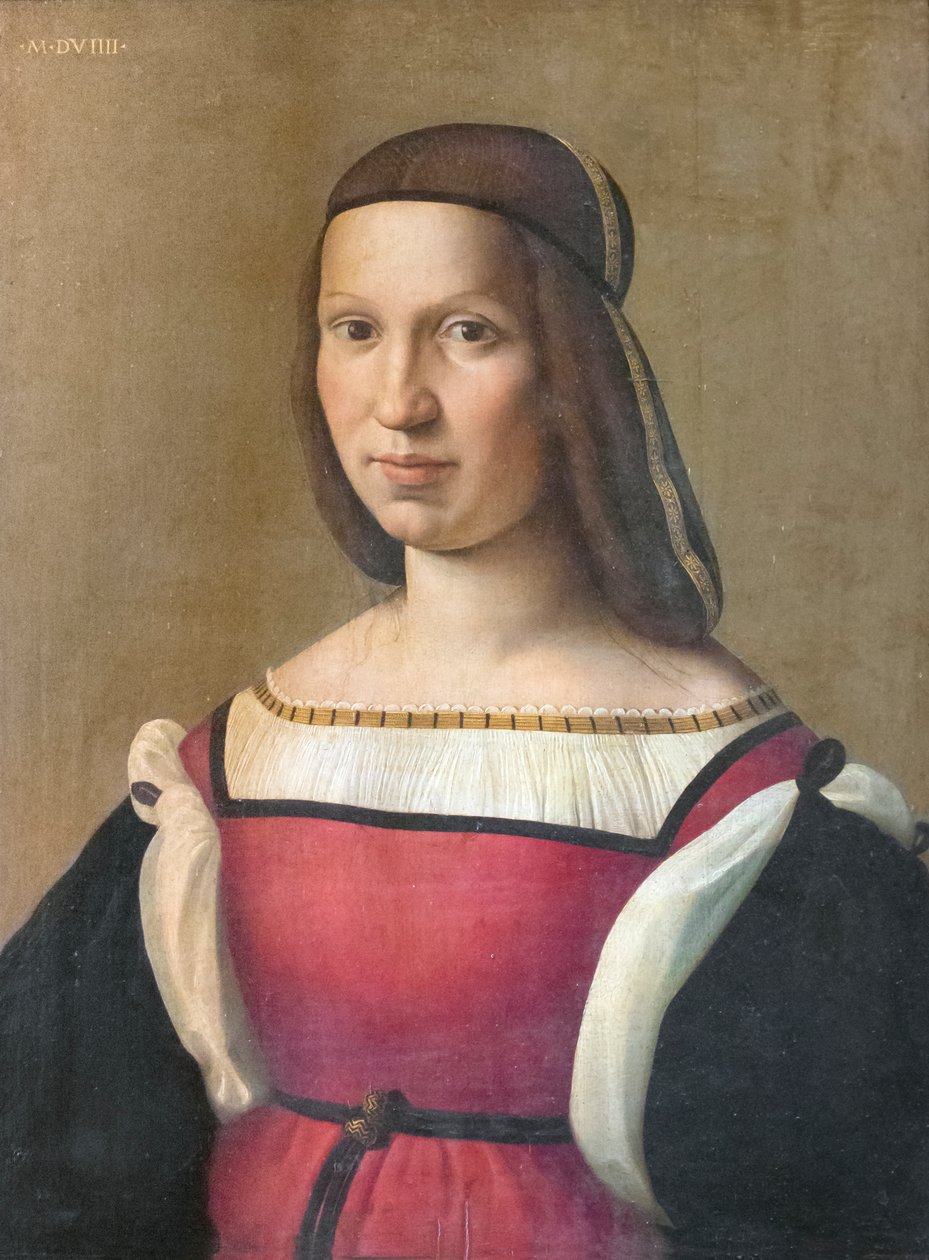 Retrato de uma mulher de Ridolfo Ghirlandaio