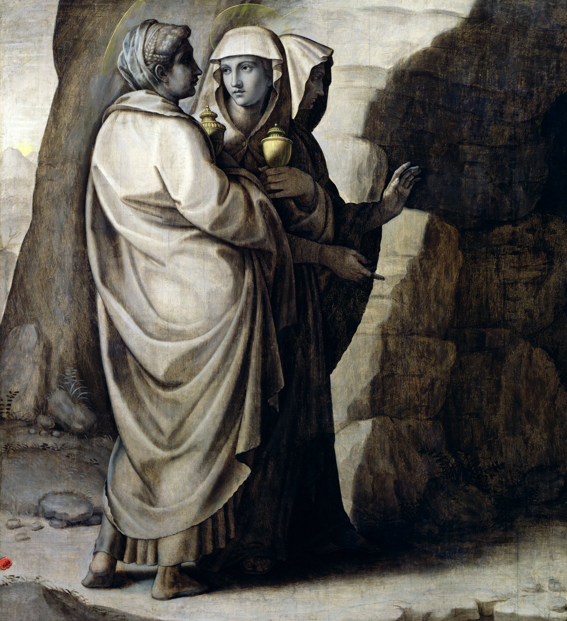 As mulheres sagradas no túmulo de Ridolfo , Il Ghirlandaio