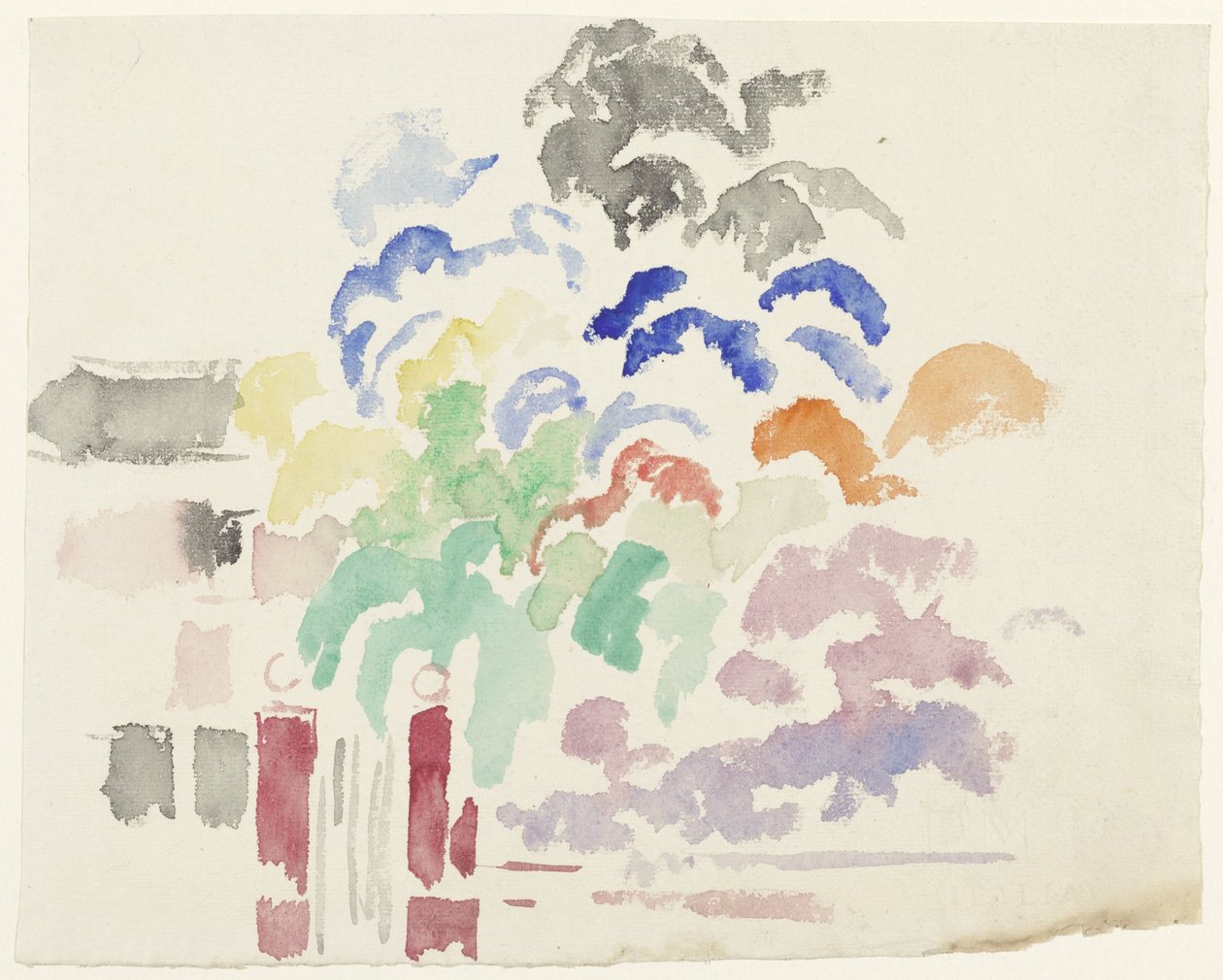 Boitsfort, o portão do parque de Rik Wouters
