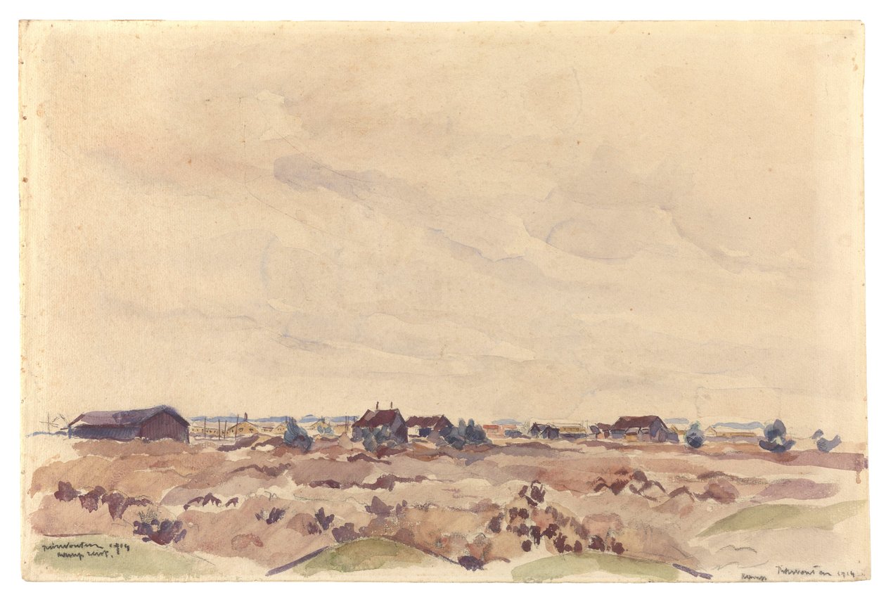 O acampamento em Zeist de Rik Wouters