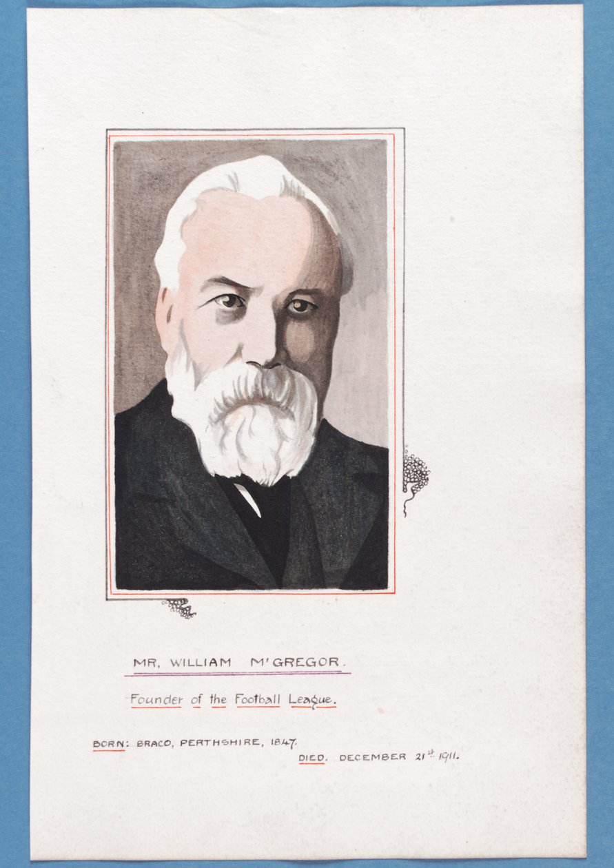 Retrato de William McGregor, c.1911-12 (caneta e papel higiênico) de Rip