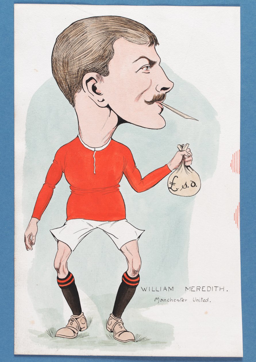 William Meredith, Manchester United (caneta e tinta no papel) de Rip