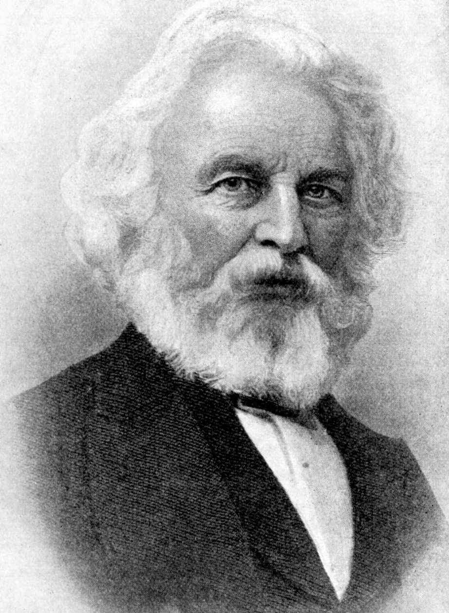 Henry W. Longfellow, poeta da Nova Inglaterra, 1923. de Rischgitz Collection