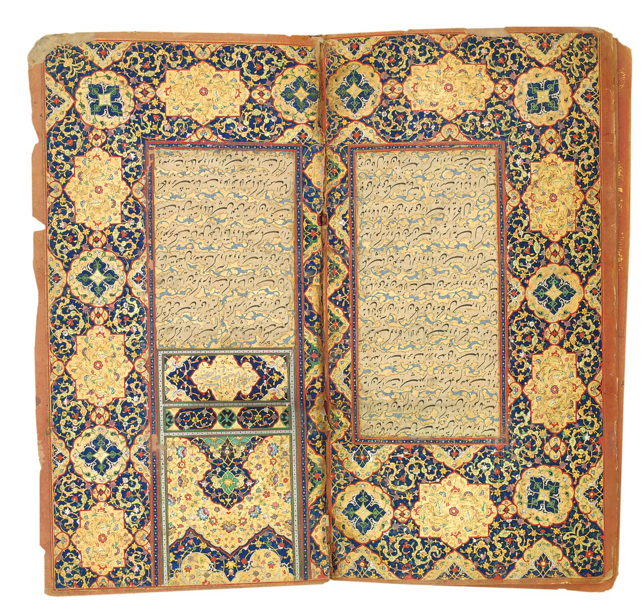Subhat Al-Abrar, de Nur Al-Din "Abd Al-Rahman Jami, 1613-14 de Riza i Abbasi