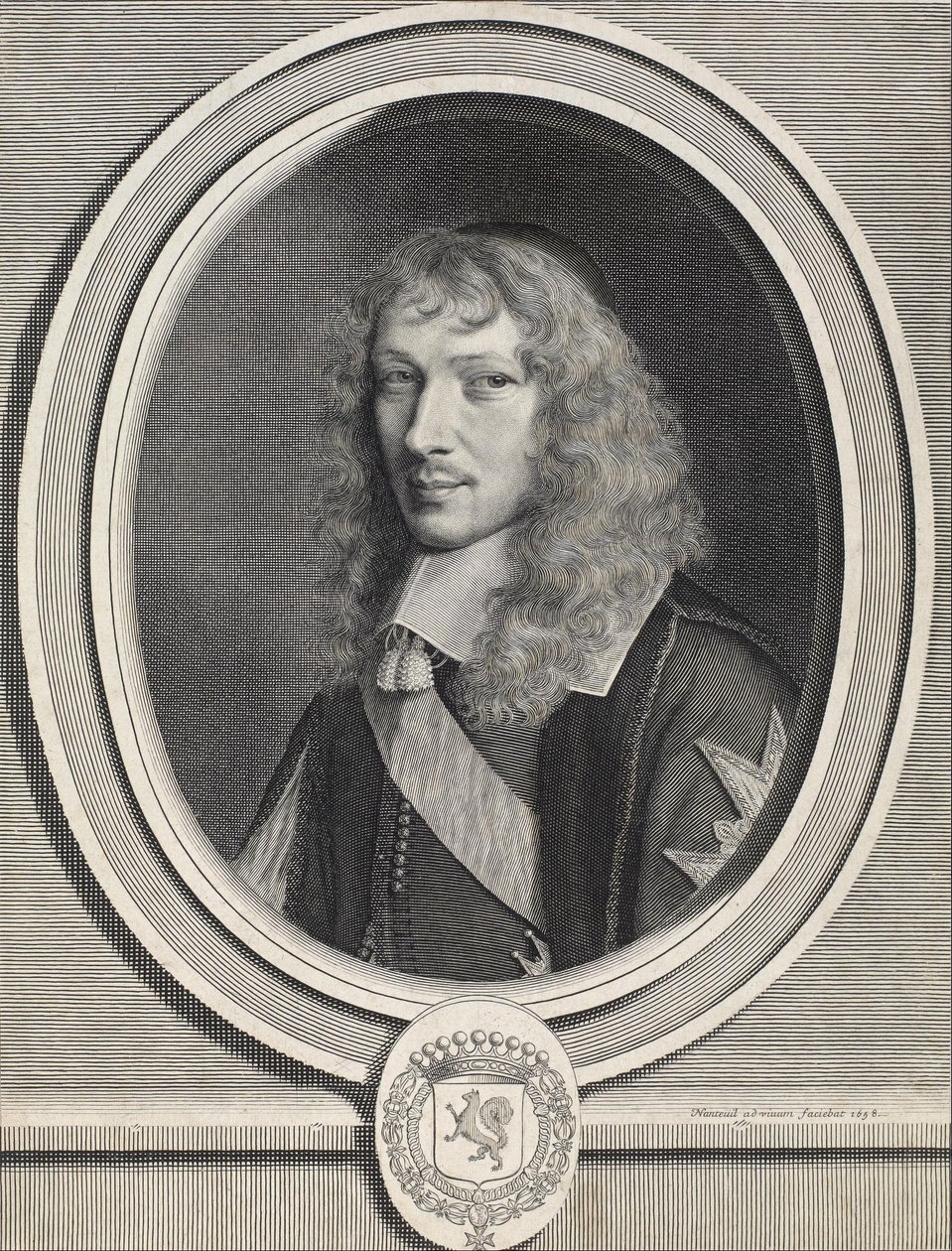 Cardeal Jules Mazarin de Robert Nanteuil