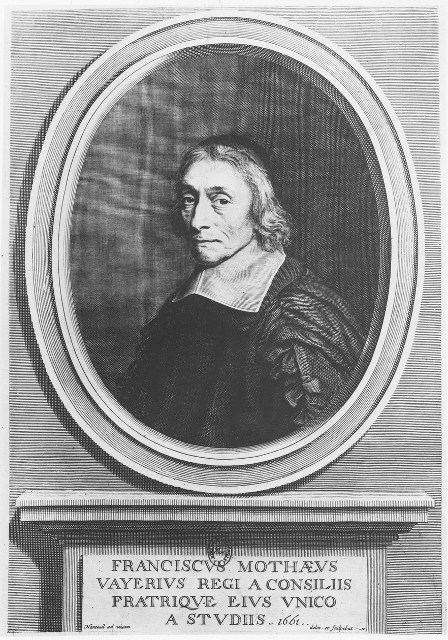 Retrato de François de La Mothe The Vayer de Robert Nanteuil