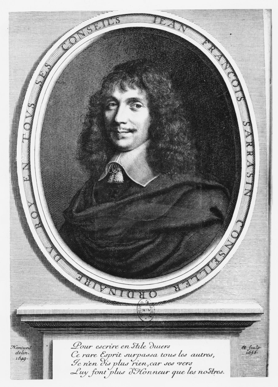 Retrato de Jean-François Sarasin de Robert Nanteuil