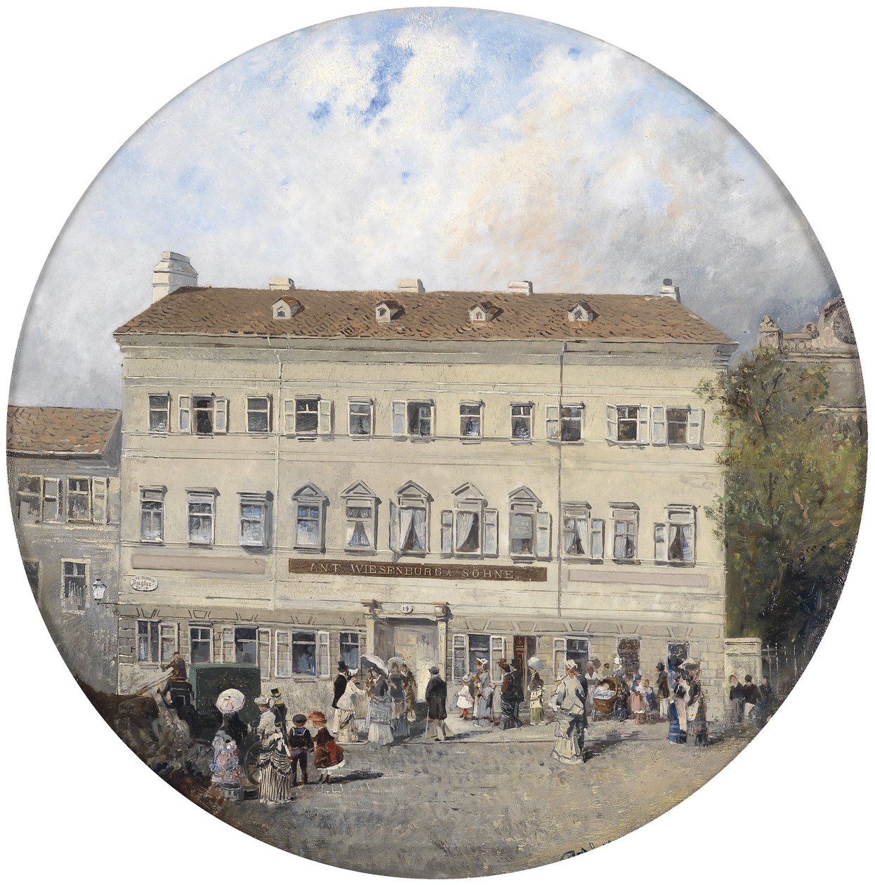 Ant. Wiesenburg e Sons, Zieglergasse 19 de Robert Alott