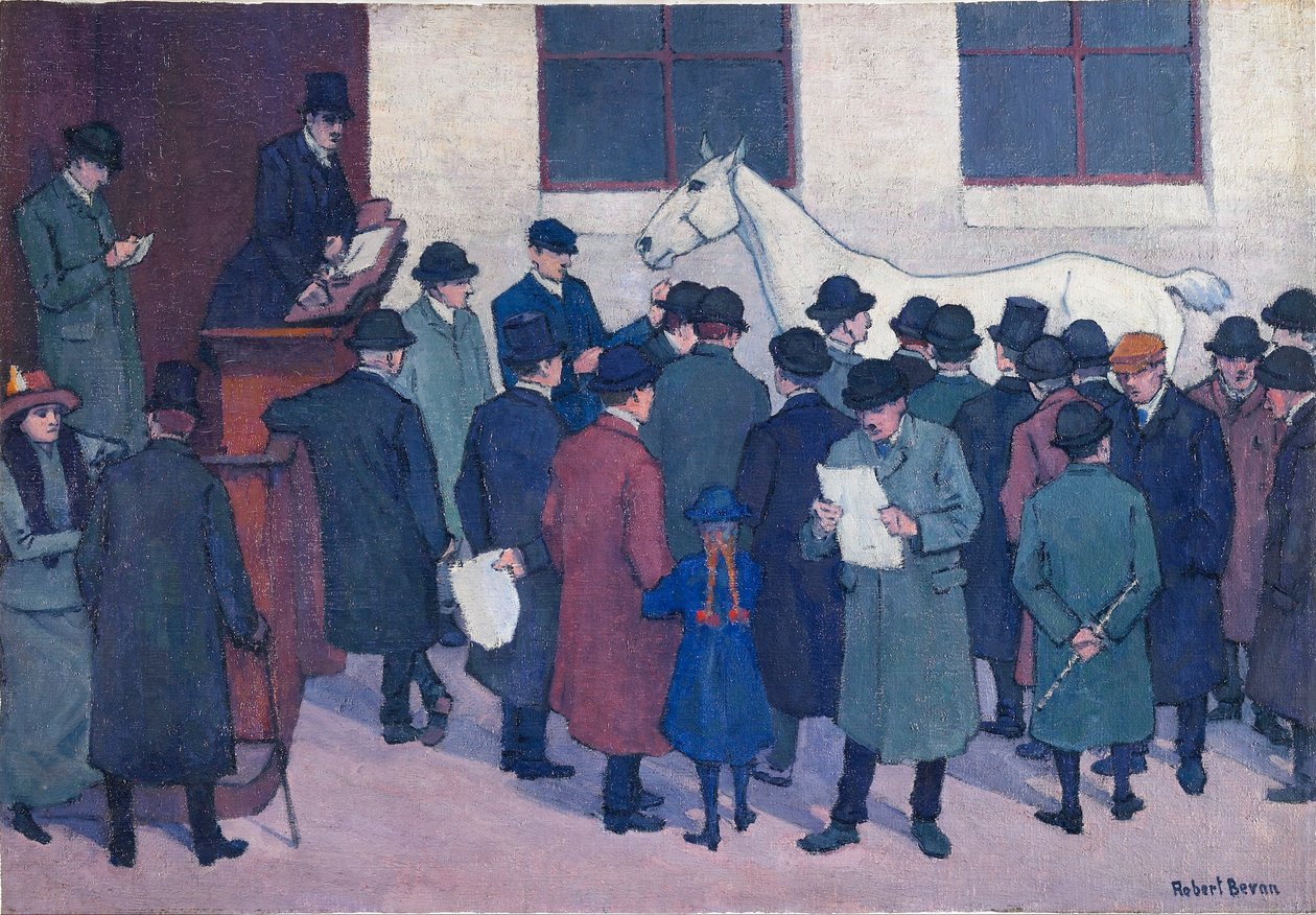 Sob o martelo de Robert Polhill Bevan