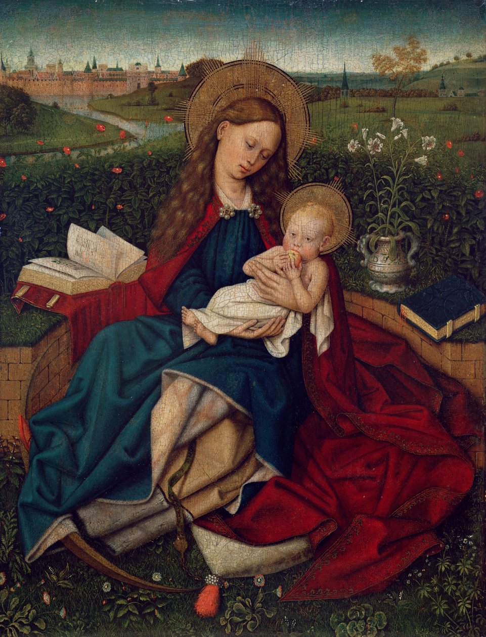 A Madonna da humildade de Robert Campin