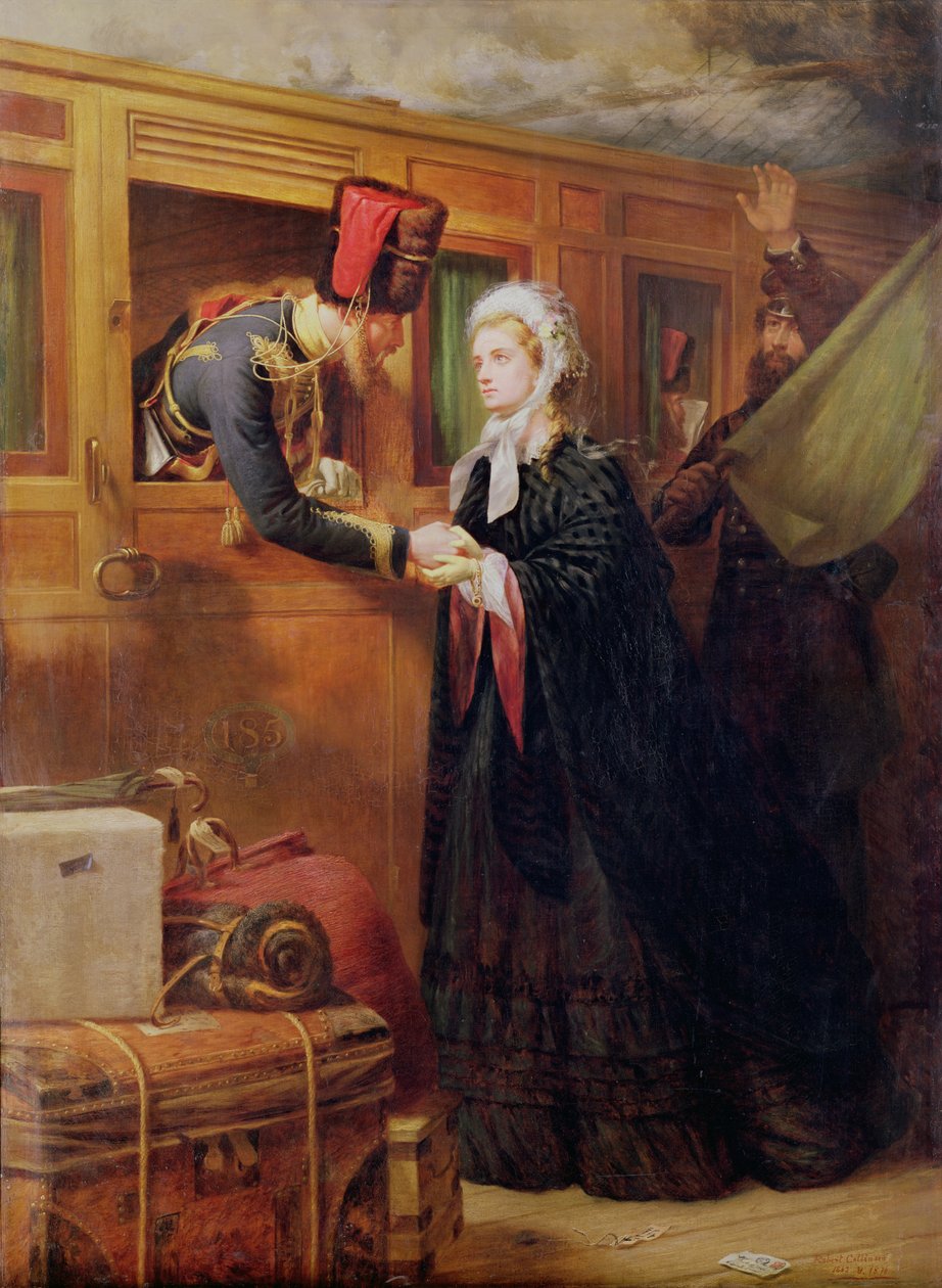 Adeus à Brigada Ligeira, 1885 de Robert Collinson