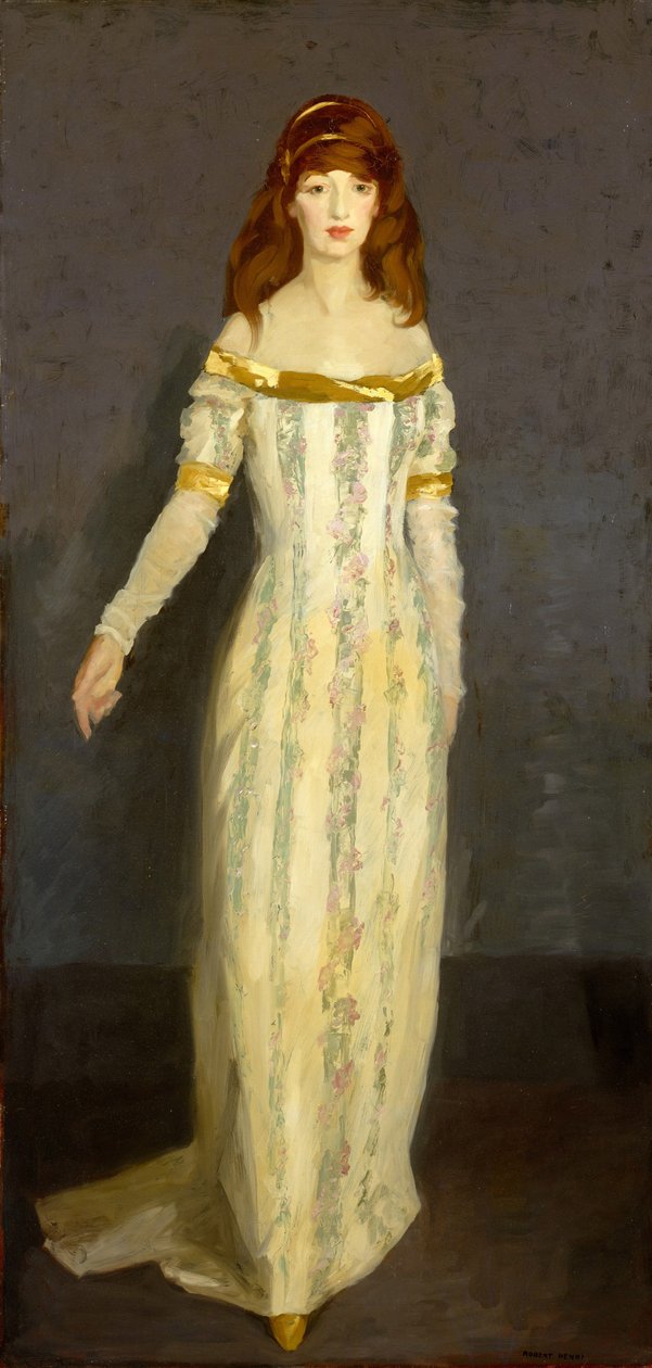 O vestido de baile de máscaras, 1911 de Robert Cozad Henri
