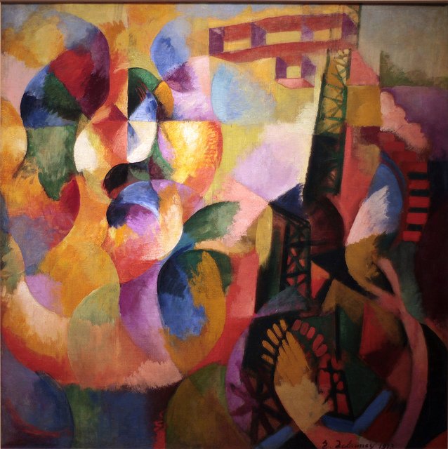 Soleil, Tour, AeroplanenInglês: Sol, Torre, Aeronaves de Robert Delaunay