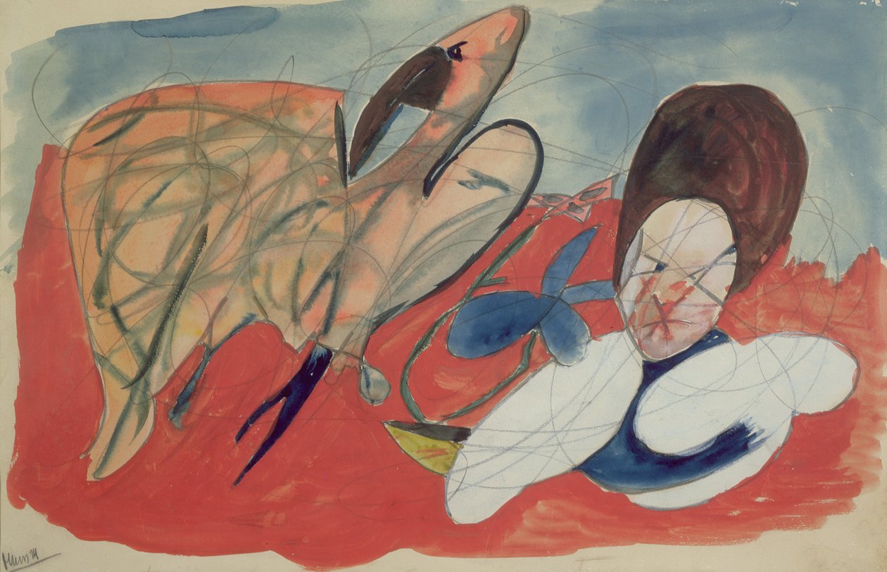 Pintura surrealista de Robert Desnos