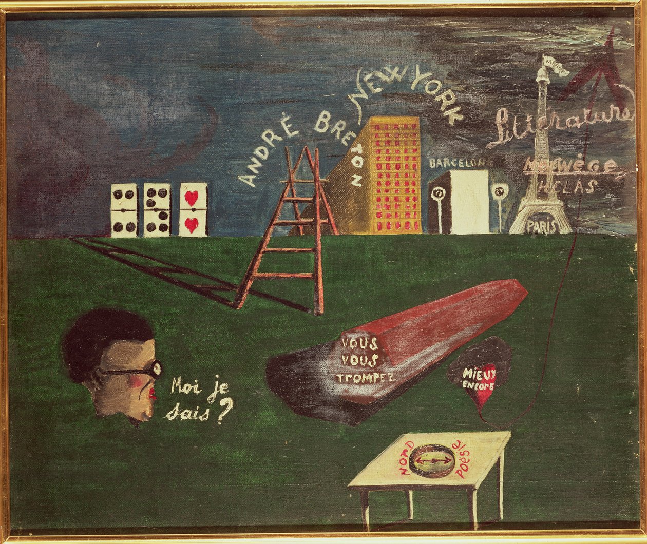 A morte de Andre Breton, 1922 de Robert Desnos