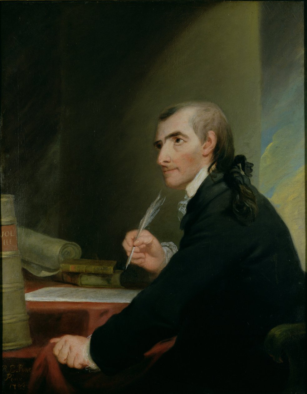 Francis Hopkinson (1738-91) de Robert Edge Pine