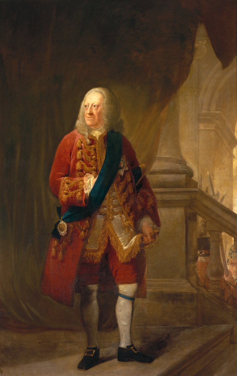 Rei George II, 1759 de Robert Edge Pine