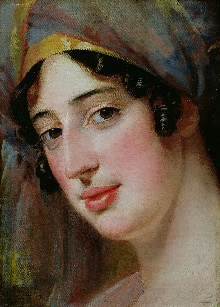 Retrato da esposa de artistas de Robert Fagan