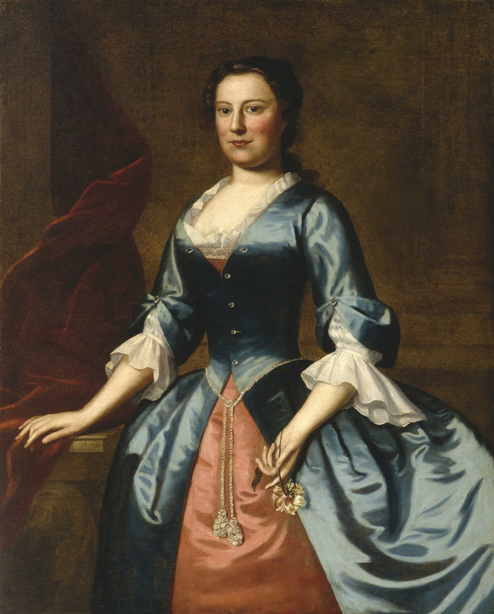 Retrato da Sra. Samuel McCall, Sr. de Robert Feke