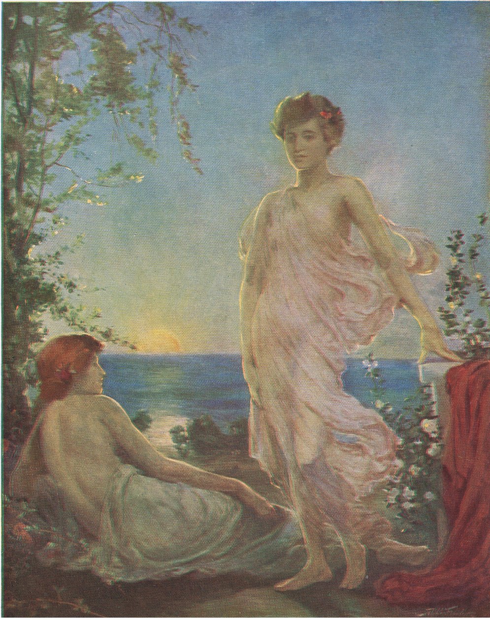 Esperando pelo amanhecer, Bibbys Annual, 1916-1917 de Robert Fowler