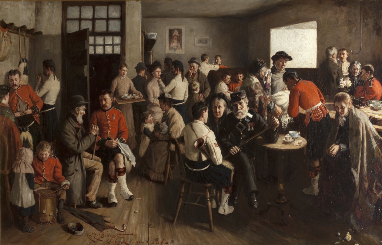 Sob ordens, 1882 de Robert Gemmell Hutchison
