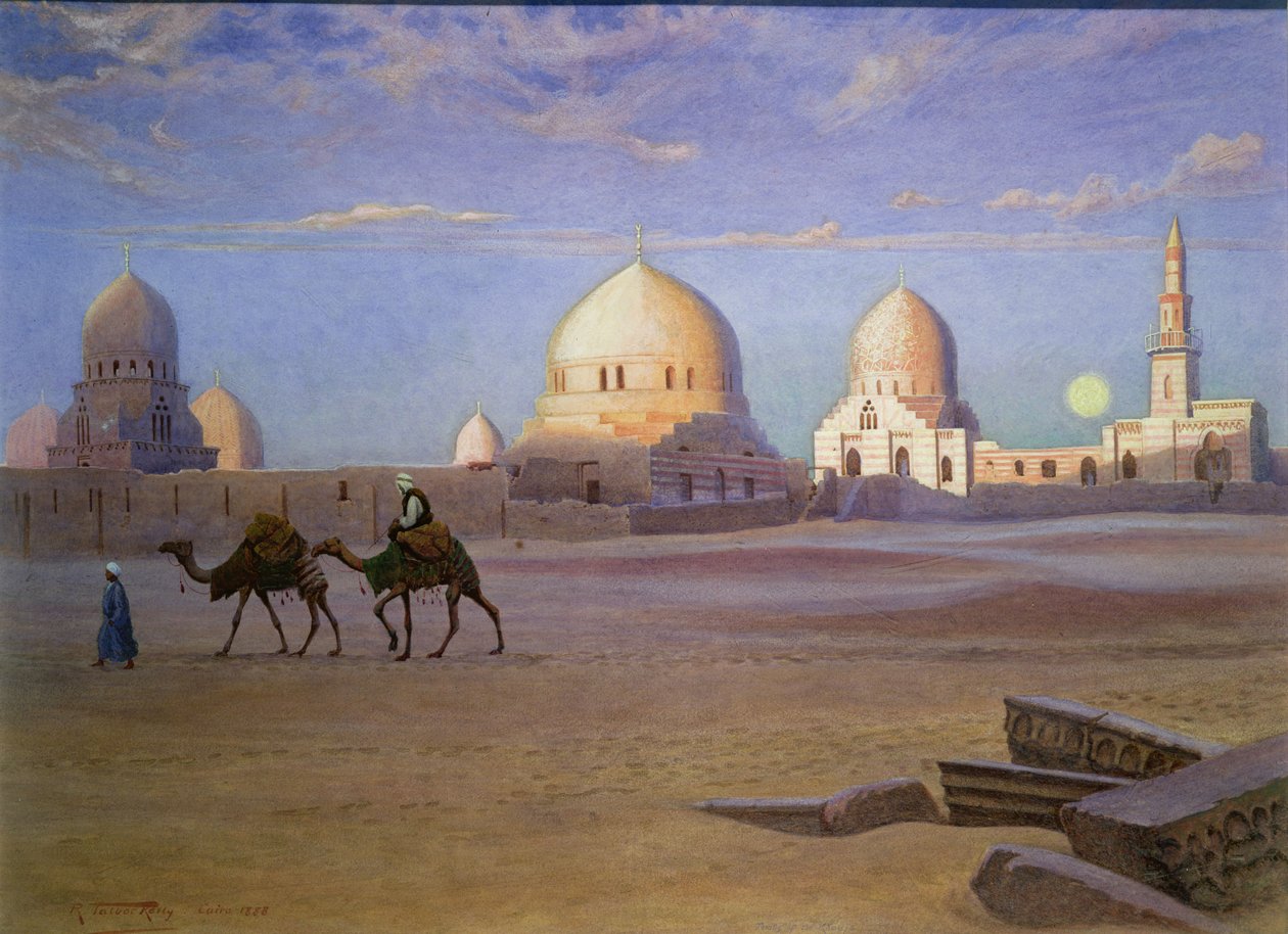 Túmulos dos Khalifs, Cairo de Robert George Talbot Kelly