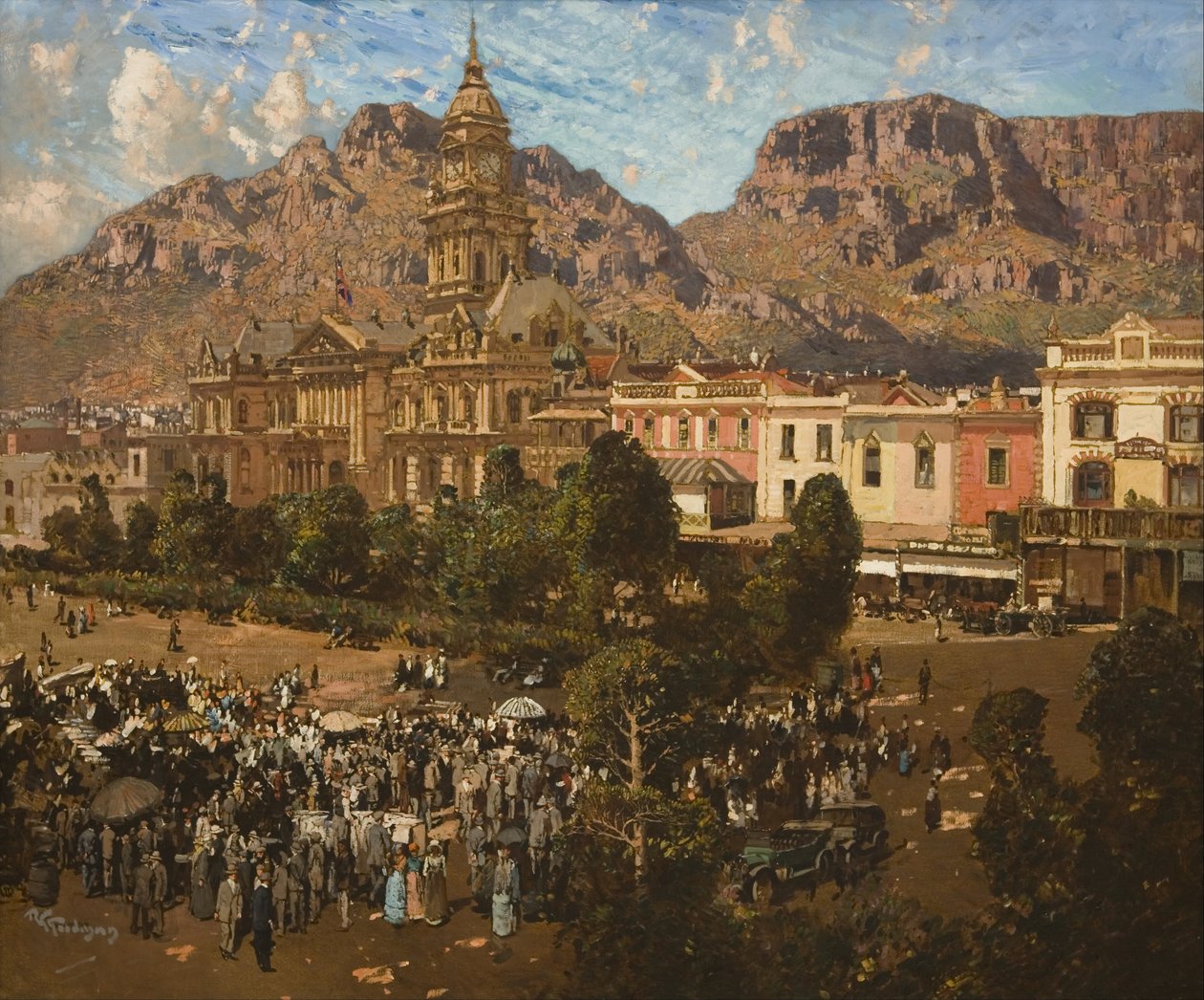 Prefeitura, cidade do cabo 1917 de Robert Gwelo Goodman
