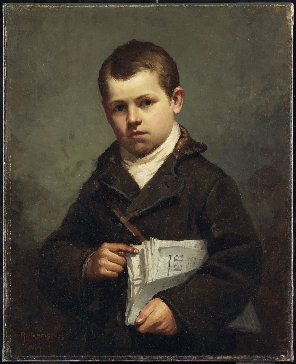 O garoto da notícia, 1879 de Robert Harris