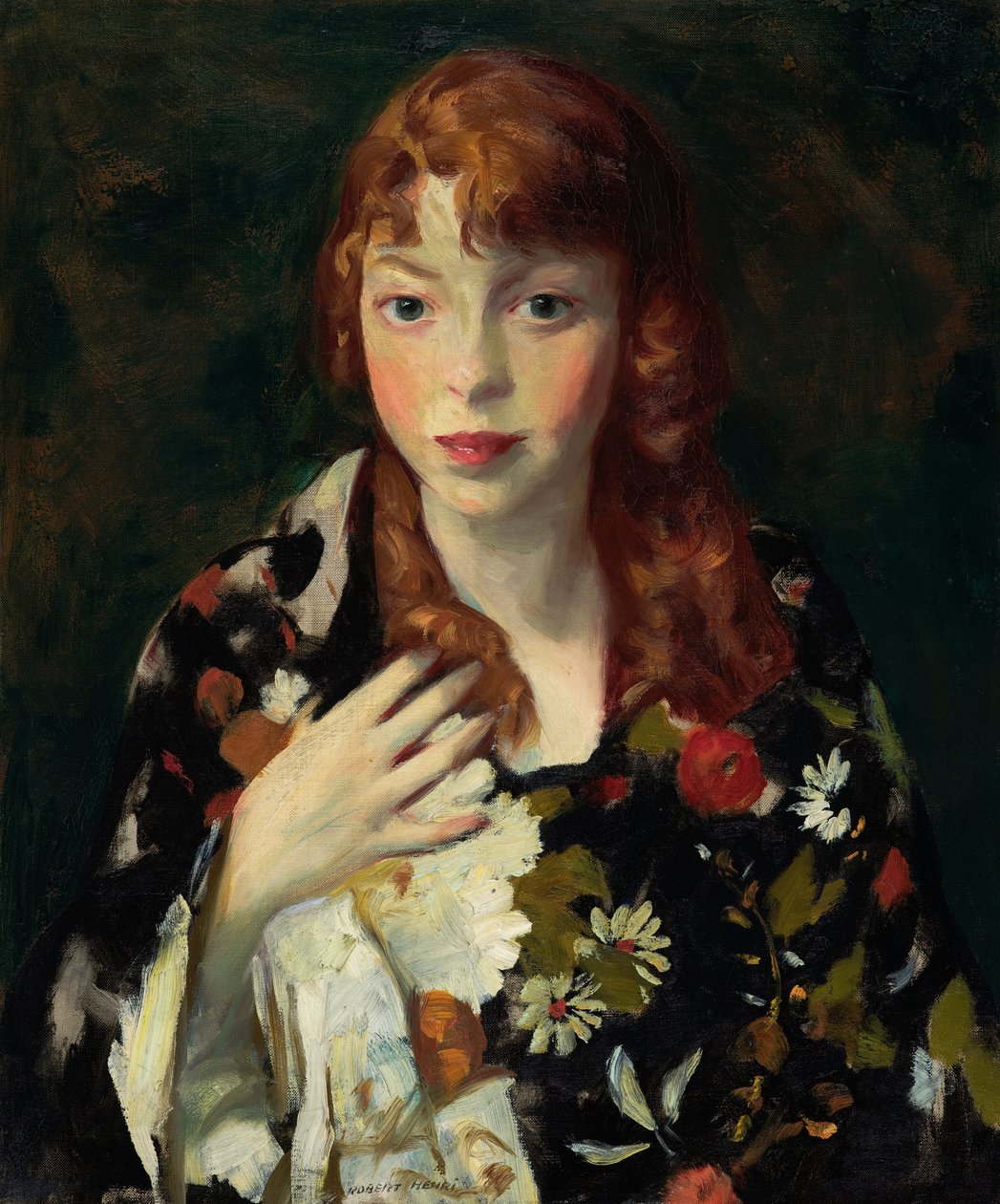 Edna Smith em um envoltório japonês de Robert Cozad Henri