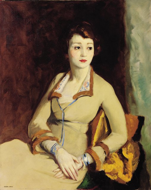 Retrato de Fay Bainter de Robert Cozad Henri