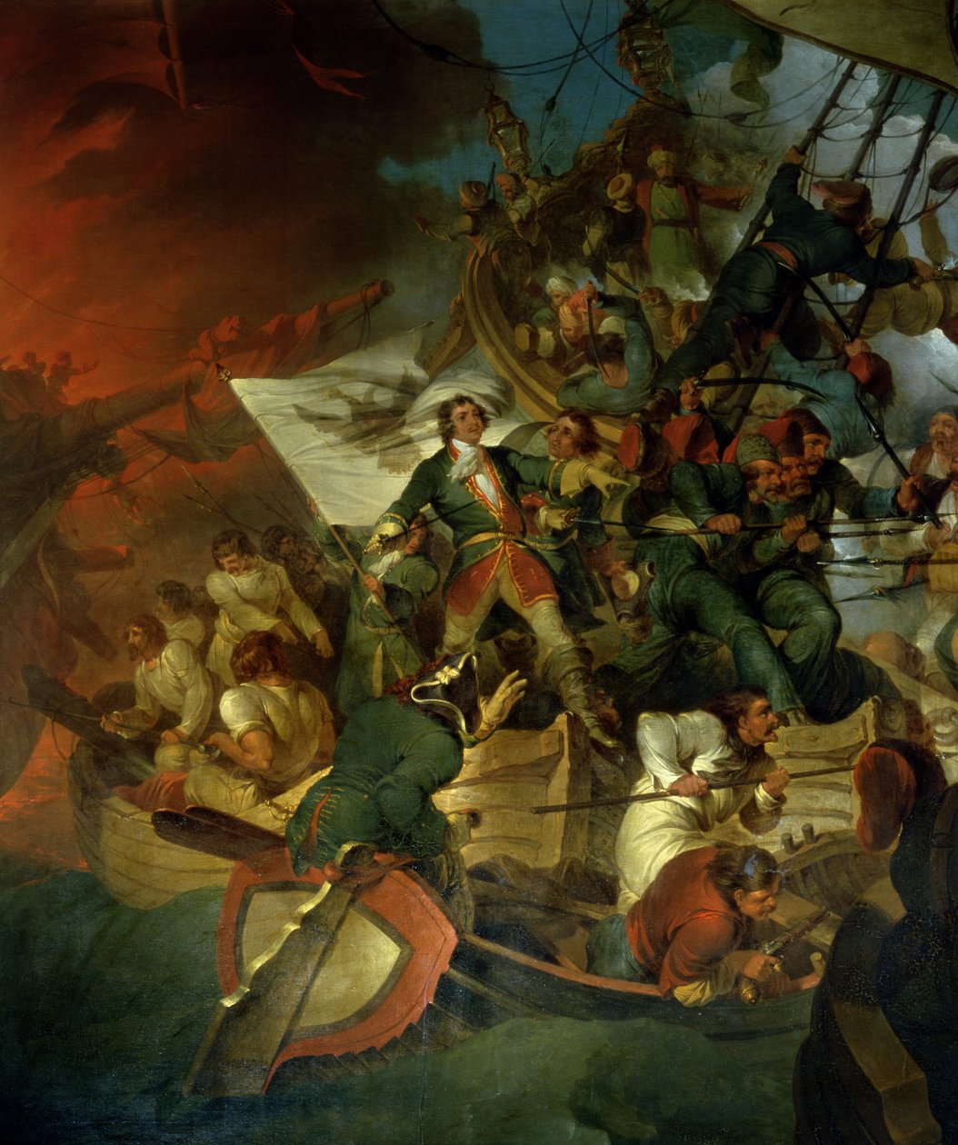 Captura de Azov, 18 de maio de 1696 de Robert Kerr Porter