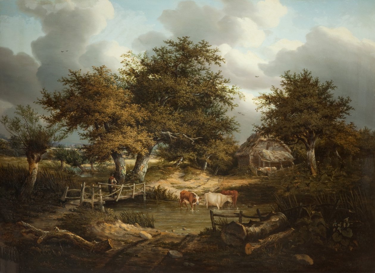 The Old Farmstead de Robert Ladbrooke