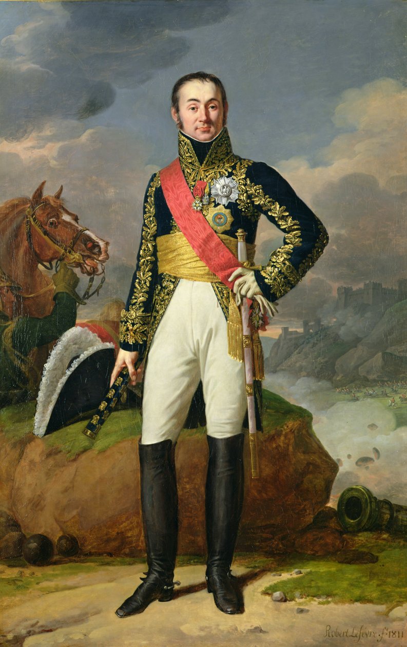 Nicolas-Charles Oudinot (1767-1847) Duque de Reggio e Marechal da França, 1811 de Robert Lefevre