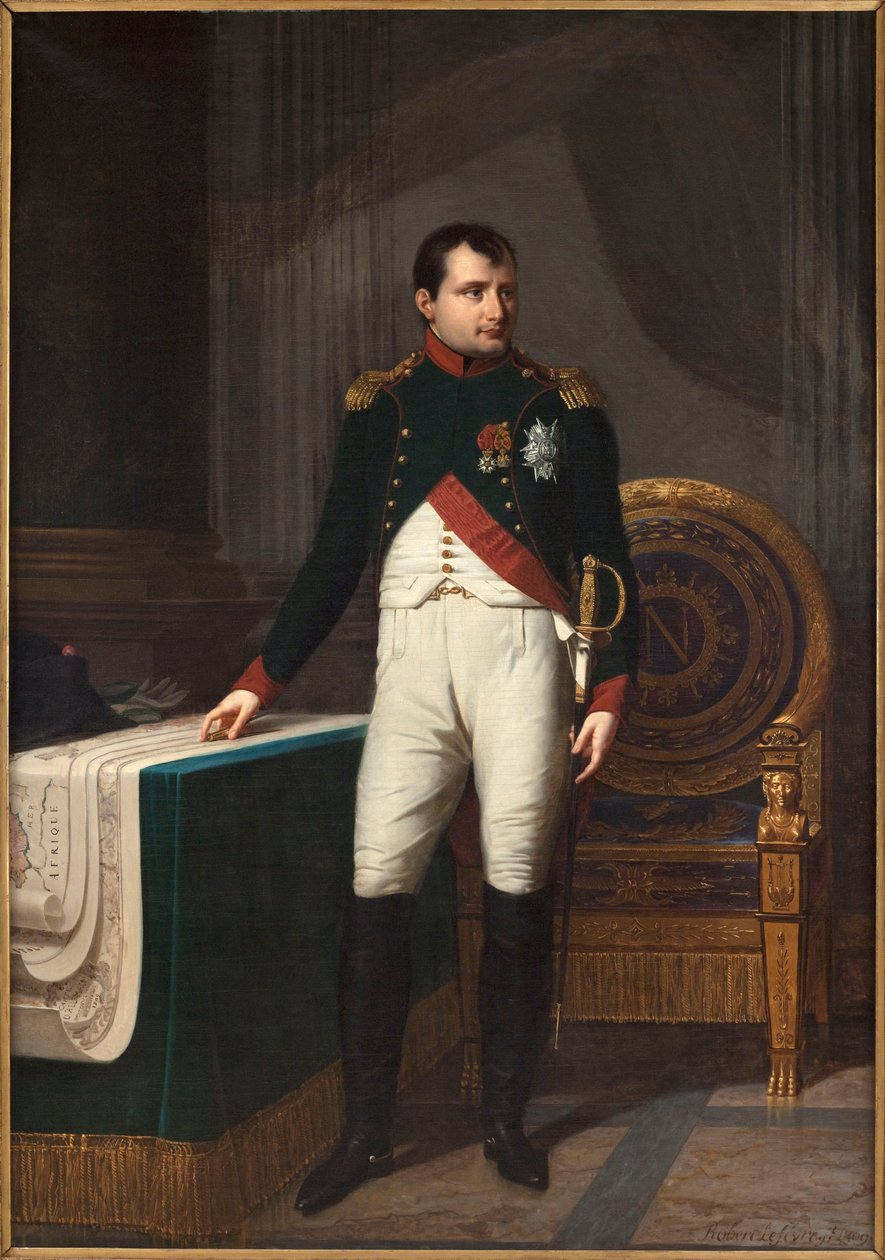 Retrato de Napoleão I de Robert Lefevre