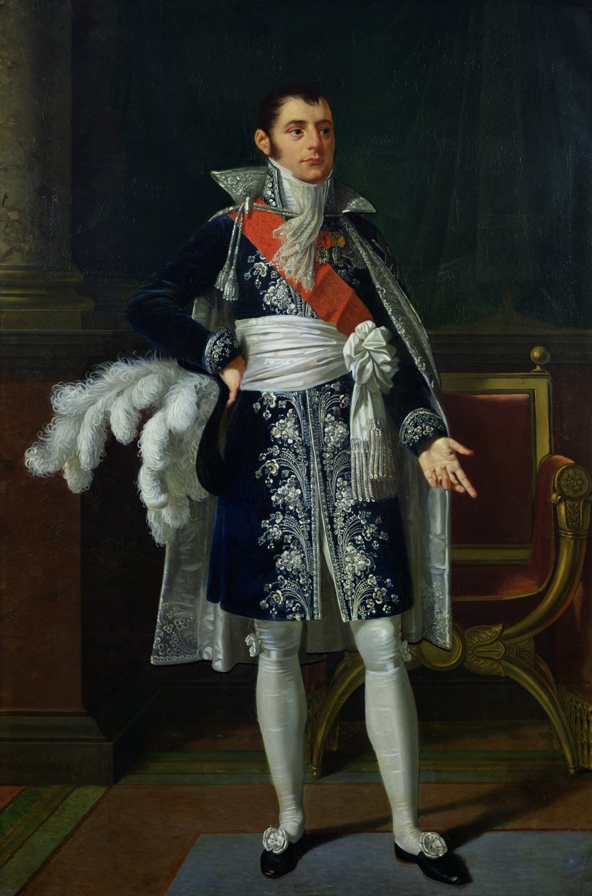 Retrato de Anne Savary (1774-1833) Duque de Rovigo, 1814 de Robert Lefevre
